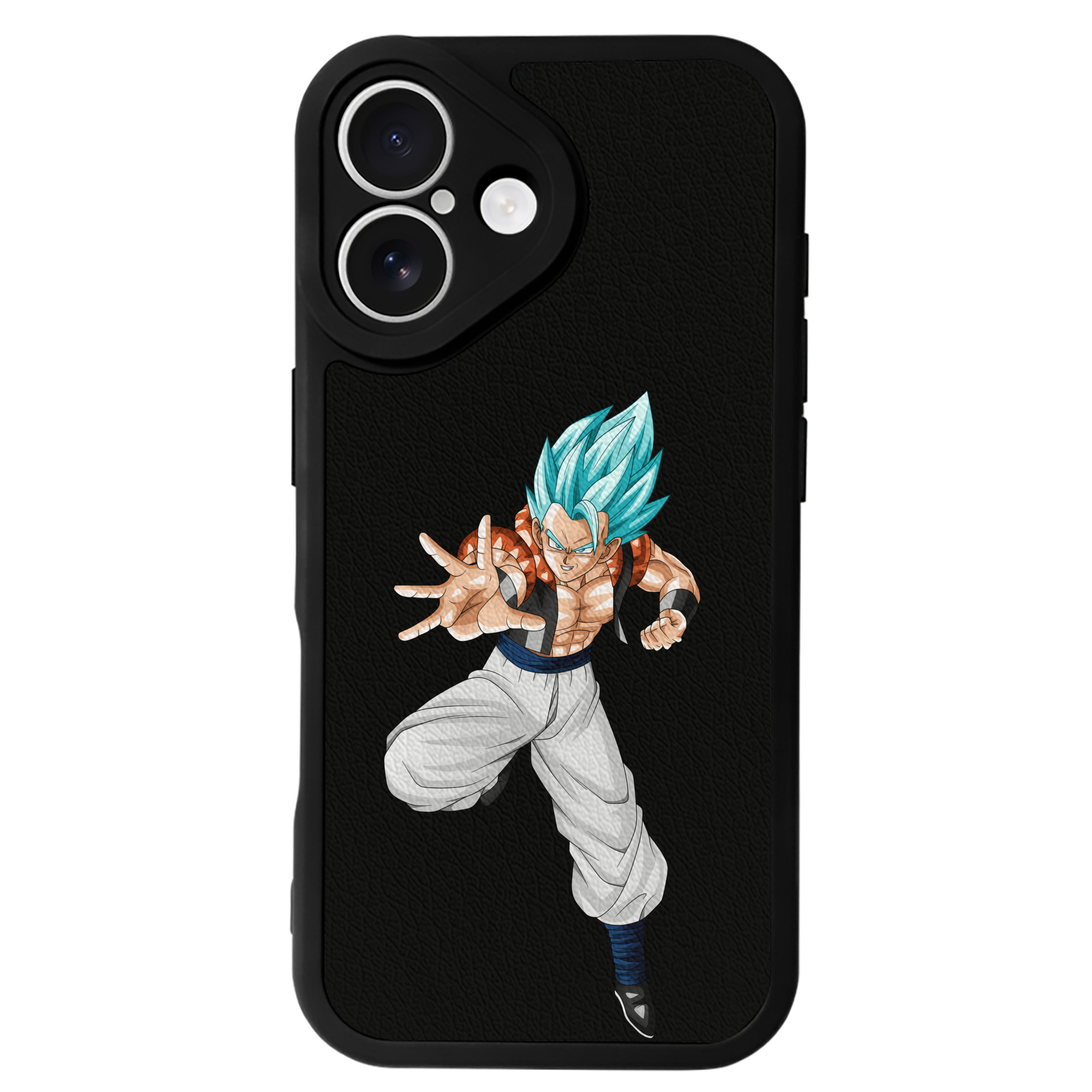 （画像用） ドラゴンボール ベジータ四世（Bejīta Yonsei）DRAGON BALL Vegeta IV 【iPhone 16シリーズ対応】シリコンスマホケース（レザー調） 材質：シリコン